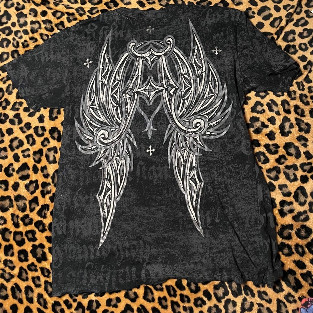 Affliction Edgy Wings Shirt